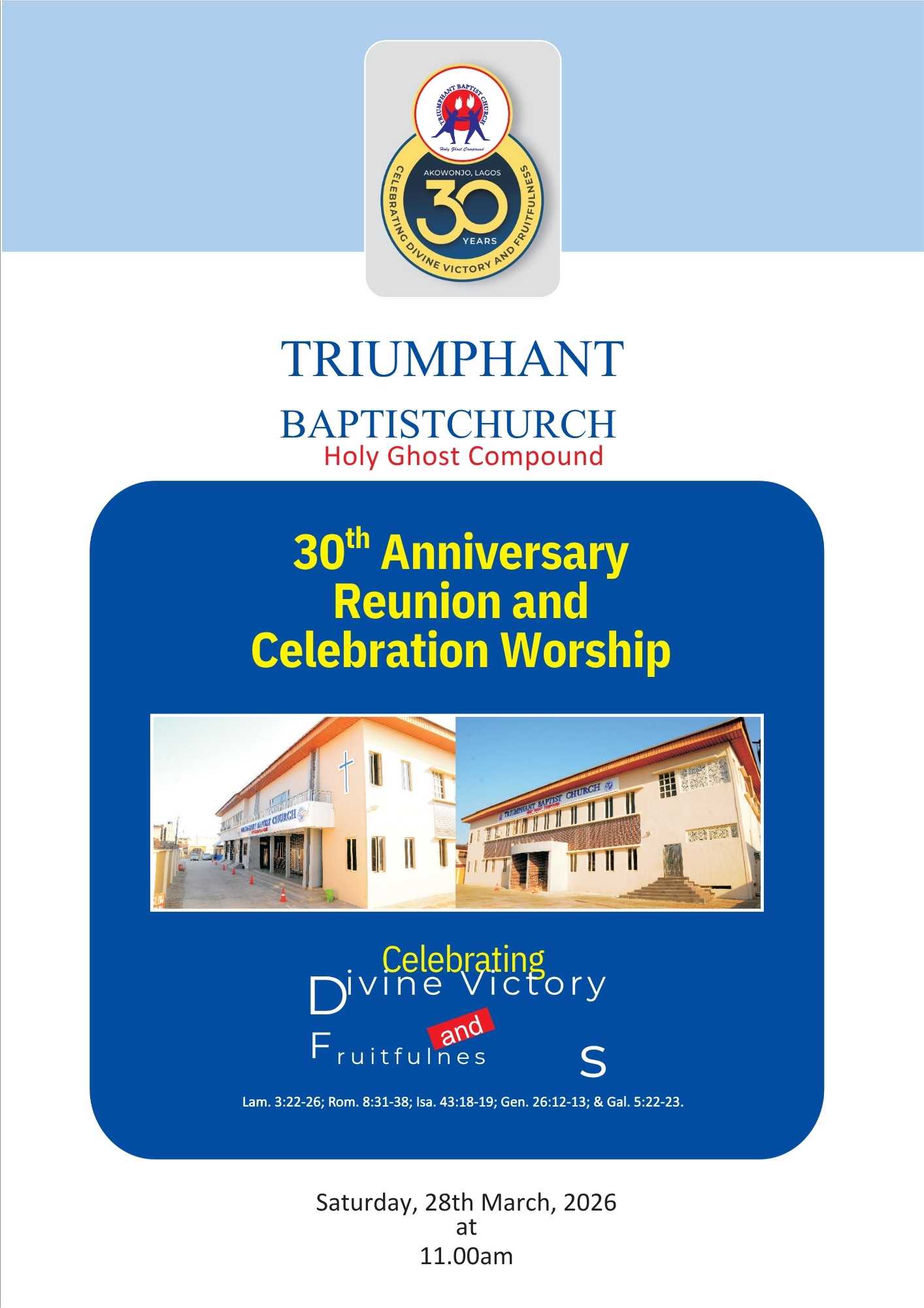 TBCA 30TH ANNIVERSARY FLIER