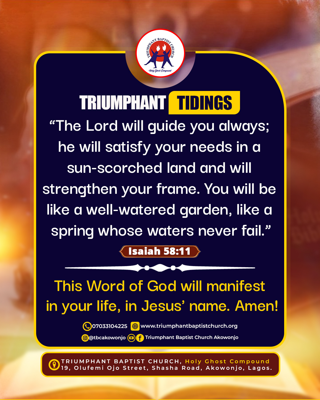 Weekly declaration October 11th (1)